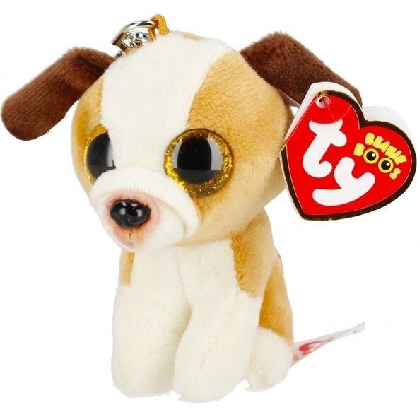 Breloczek TY INC. Brelok-pluszak TY Beanie Boos HUGO pies 10cm 35258