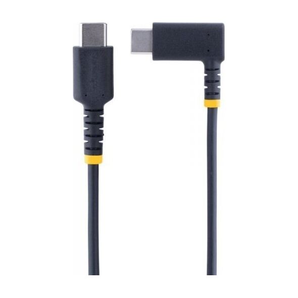 Kabel USB StarTech USB-C - USB-C 1 m Czarny (R2CCR-1M-USB-CABLE)