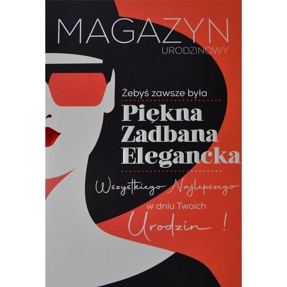 Yeku Karnet Urodziny damskie