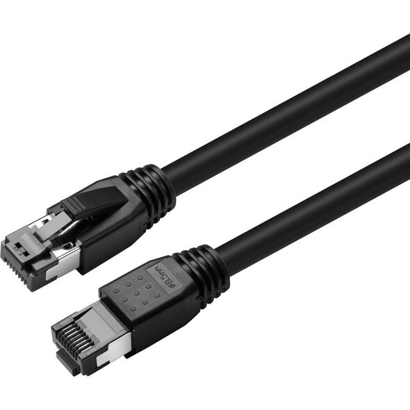 MicroConnect CAT8.1 S/FTP 1,5m Black LSZH