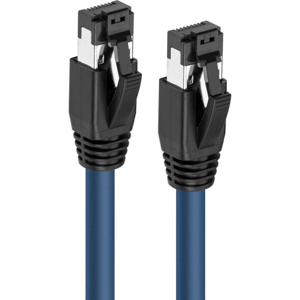 MicroConnect CAT8.1 S/FTP 0,50m Blue LSZH