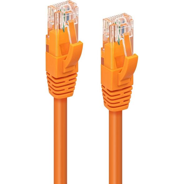 MicroConnect CAT6A UTP 15m Orange LSZH