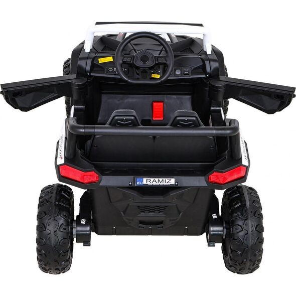 Ramiz Auto na akumulator Buggy UTV 2000M Racing Biały