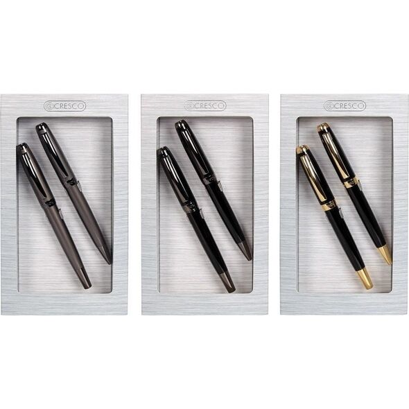 Cresco Pióro wieczne + długopis Symphony w etui Gift Box