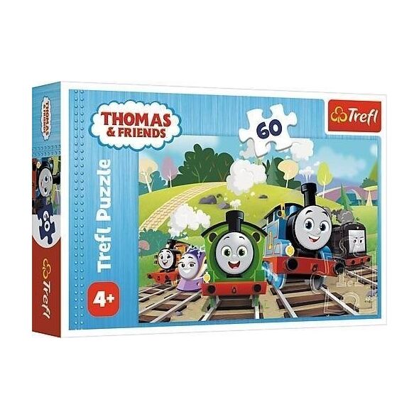 Trefl Puzzle 60 element?w Tomek na wycieczce, Tomek i przyjaciele