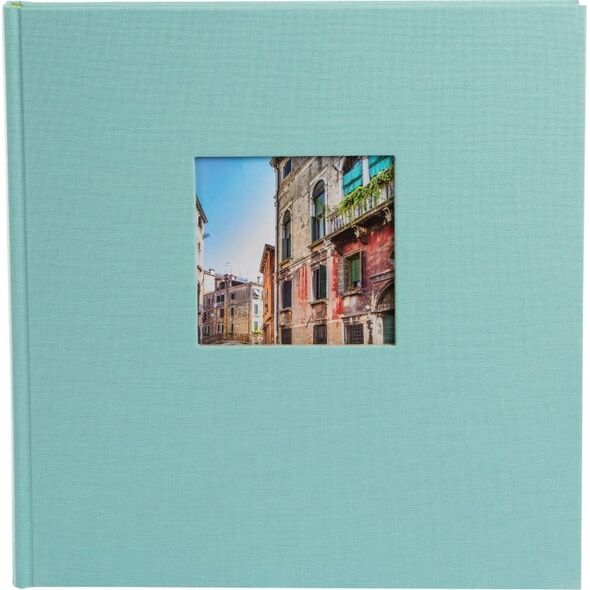 Goldbuch Album GOLDBUCH 27507 Bella Vista aqua 30x31/60 pages |white sheets|corner/splits|bookbound