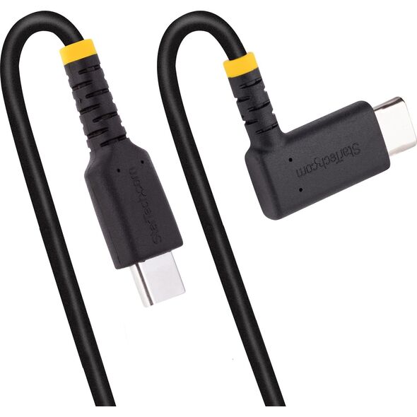 Kabel USB StarTech USB-C - USB-C 0.3 m Czarny (R2CCR-30C-USB-CABLE)
