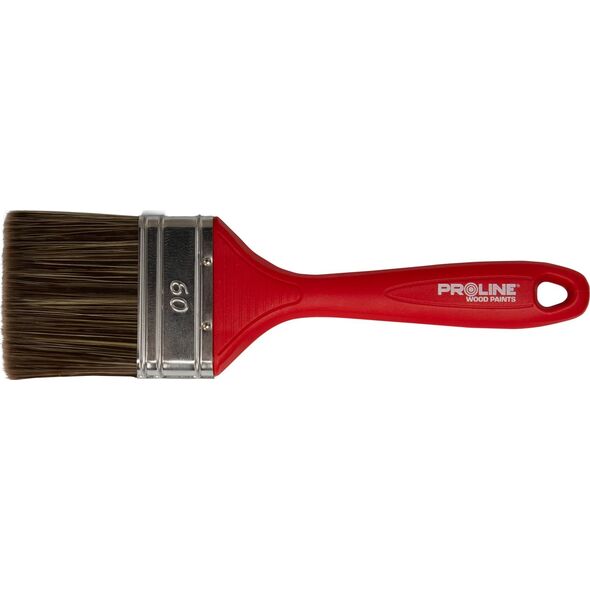 Pro-Line Pędzel płaski standard 30mm,rączka plastik,do drew.,proline
