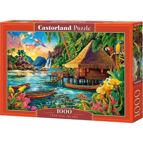 Castorland Puzzle 1000 element?w Tropikalna wyspa
