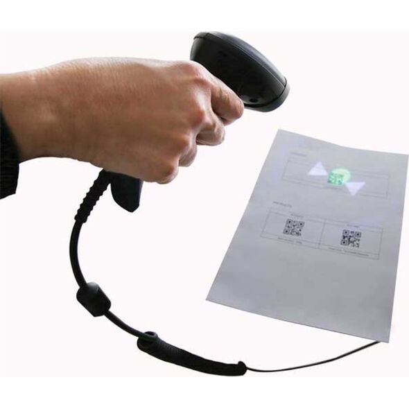 Czytnik kodów kreskowych Datalogic Datalogic QuickScan QD2500 Ręczny czytnik kodów kreskowych 1D/2D Laser Czarny