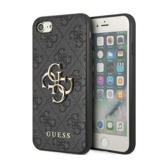 Guess Etui Guess GUHCI84GMGGR Apple iPhone SE 2022/SE 2020/8/7 szary/grey hardcase 4G Big Metal Logo