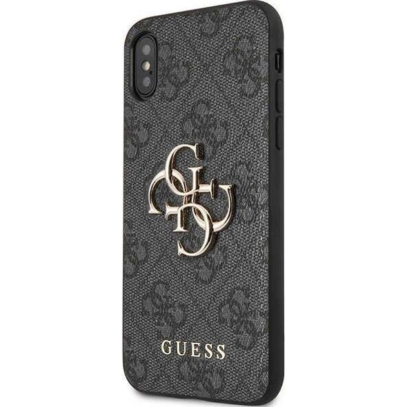 Guess Etui Guess GUHCPX4GMGGR Apple iPhone XS/X szary/grey hardcase 4G Big Metal Logo