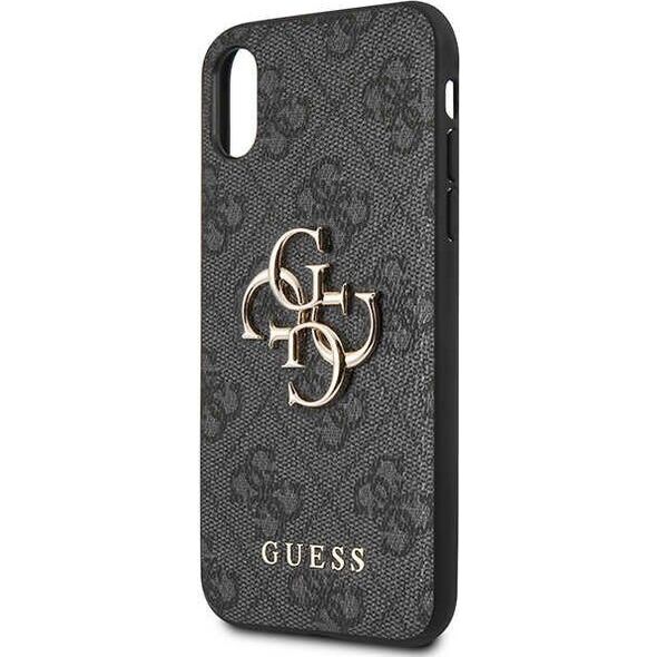 Guess Etui Guess GUHCPX4GMGGR Apple iPhone XS/X szary/grey hardcase 4G Big Metal Logo