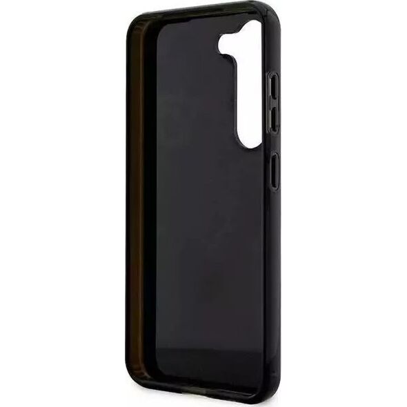 Guess Etui Guess GUHCS23SHTMRSK do Samsung Galaxy S23 S911 czarny/black hardcase Golden Marble Collection