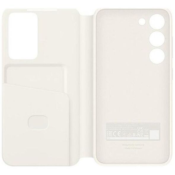 Samsung Etui Samsung EF-ZS916CU S23+ S916 kremowy/cream Smart View Wallet Case