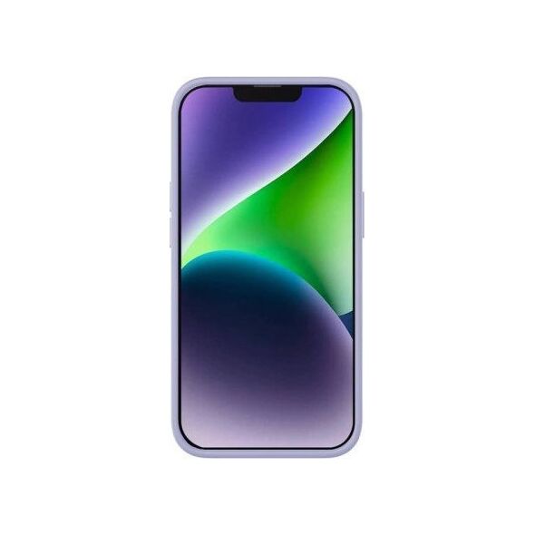 Baseus Zestaw etui + szkło Baseus Liquid Silica Gel Apple iPhone 14 Plus (lawendowe)