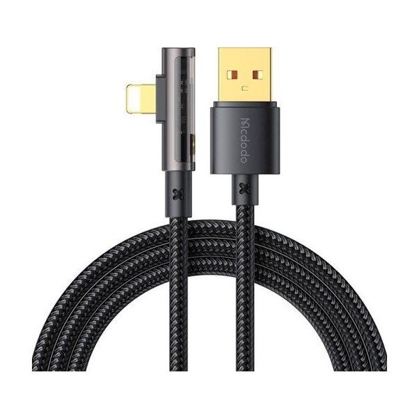 Kabel USB Mcdodo USB-A - Lightning 1.8 m Czarny (MDD91)