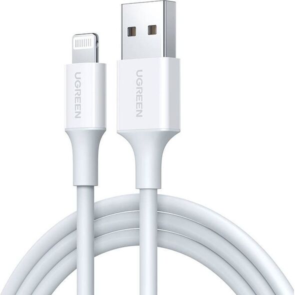 Kabel USB Ugreen USB-A - Lightning 1.5 m Biały (UGR1457)
