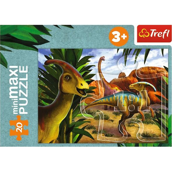 Trefl PUZZLE 20EL MINIMAXI TREFL 21137 POZNAJ SWIAT DI