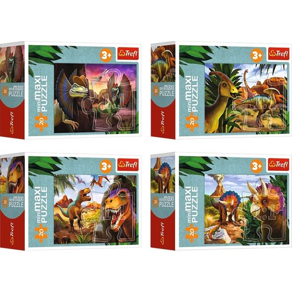 Trefl PUZZLE 20EL MINIMAXI TREFL 21138 POZNAJ SWIAT DI