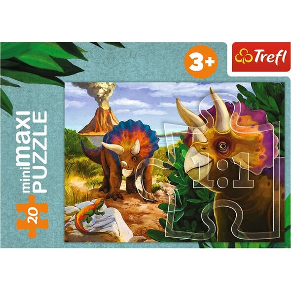 Trefl PUZZLE 20EL MINIMAXI TREFL 21139 POZNAJ SWIAT DI