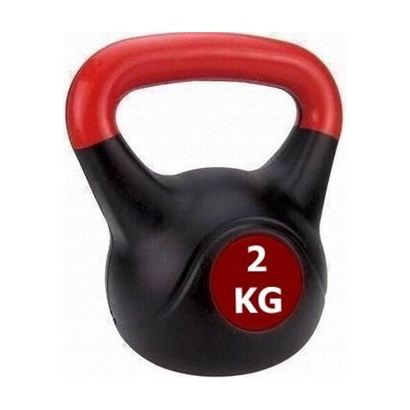 Kettlebell HANTLA KETTLEBELL ODWAŻNIK WINYLOWA 2 KG