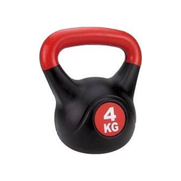 Kettlebell HANTLA KETTLEBELL ODWAŻNIK WINYLOWA 4 KG
