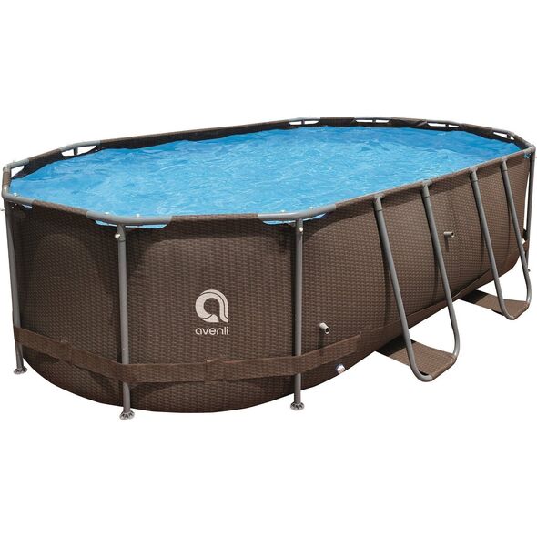 JiLong Basen Ogrodowy JILONG Super Rattan 427x275x100 cm