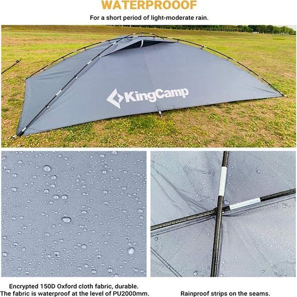 King Camp Namiot Wiata KING CAMP Compass Szary