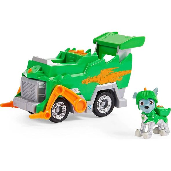 Spin Master promo PAW PATROL Rescue Knights Psi Patrol Rycerze Rocky Auto pojazd 6063588 Spin Master