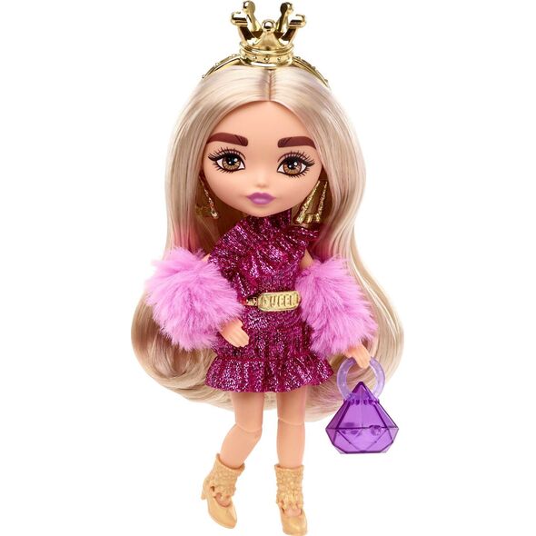 Lalka Barbie Mattel Lalka Barbie Extra Minis r?owy str?j