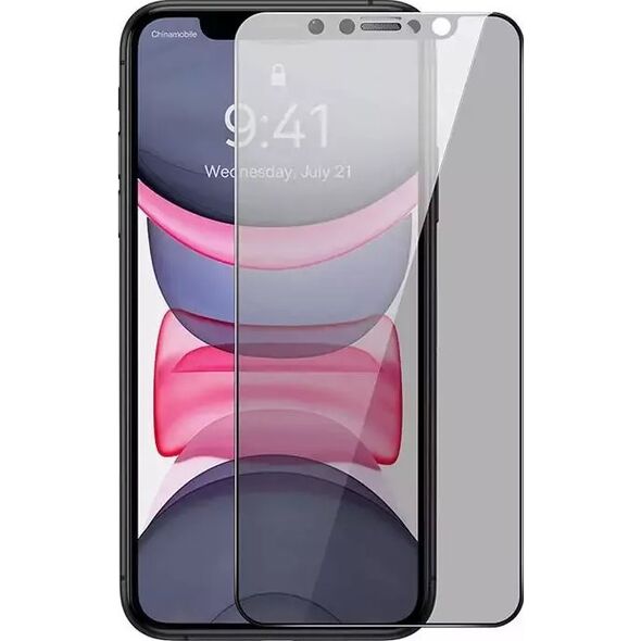 Baseus Szkło hartowane Baseus Privacy Glass SGQP051002 0.3mm Apple iPhone 11/XR