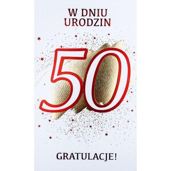 Armin Style Karnet Urodziny 50