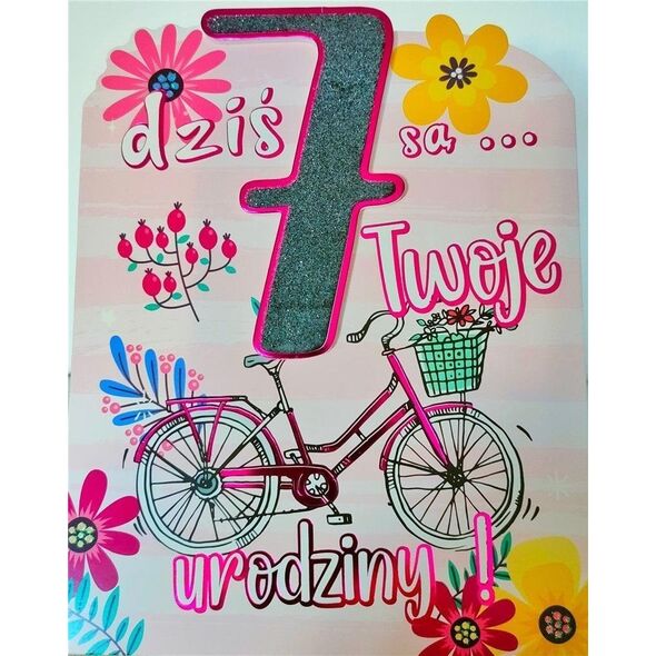 Yeku Karnet Urodziny 7