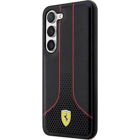 Ferrari Ferrari Perforated 296P Collection - Etui Samsung Galaxy S23+ (czarny)