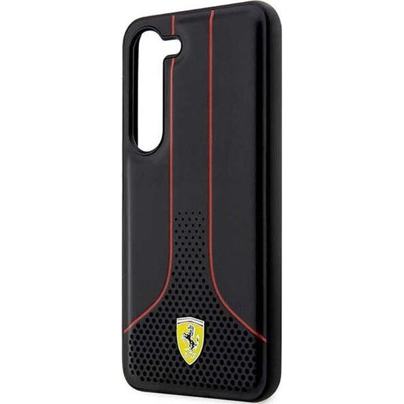 Ferrari Ferrari Perforated 296P Collection - Etui Samsung Galaxy S23+ (czarny)