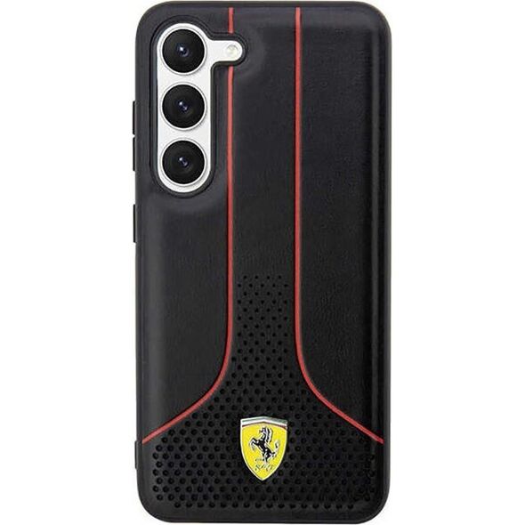 Ferrari Ferrari Perforated 296P Collection - Etui Samsung Galaxy S23 (czarny)