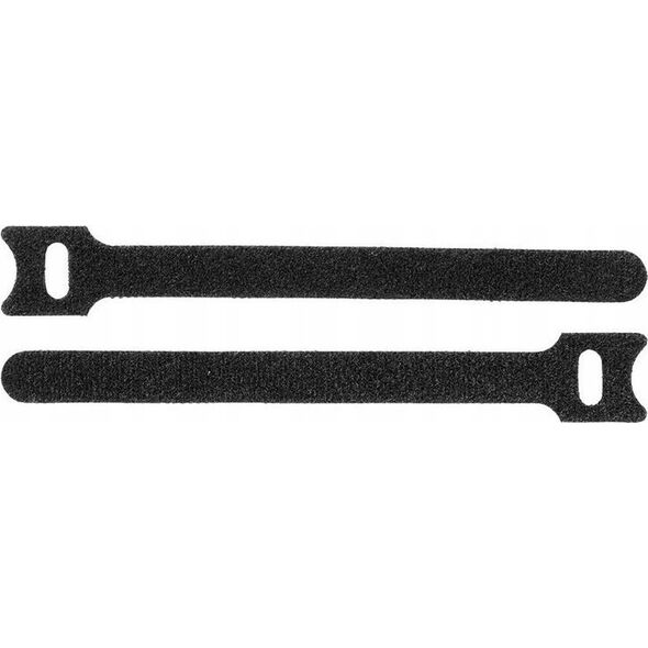 ProXtend ProXtend Hook and Loop 15cm x 12mm Black 10pcs