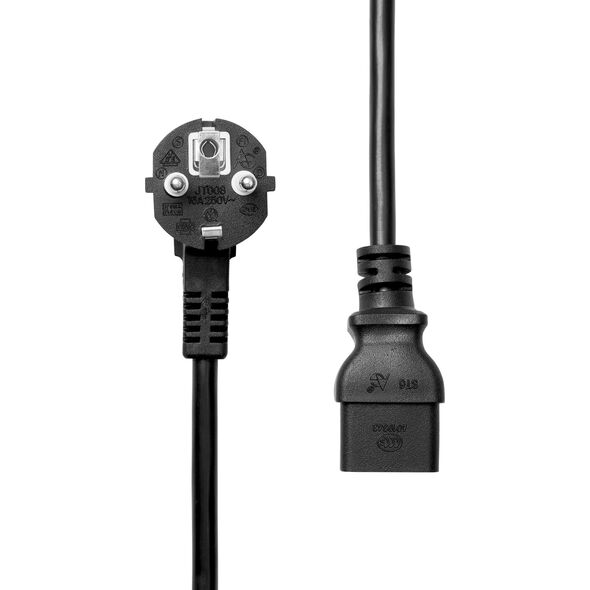 Kabel zasilający ProXtend ProXtend Power Cord Schuko Angled to C19 1M