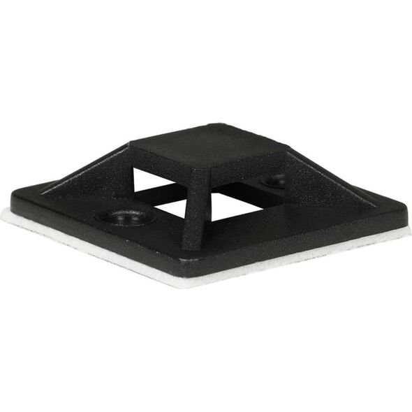 Organizer ProXtend ProXtend Self Adhesive Cable Clips 25mm x 25mm Black 50pcs in a bag