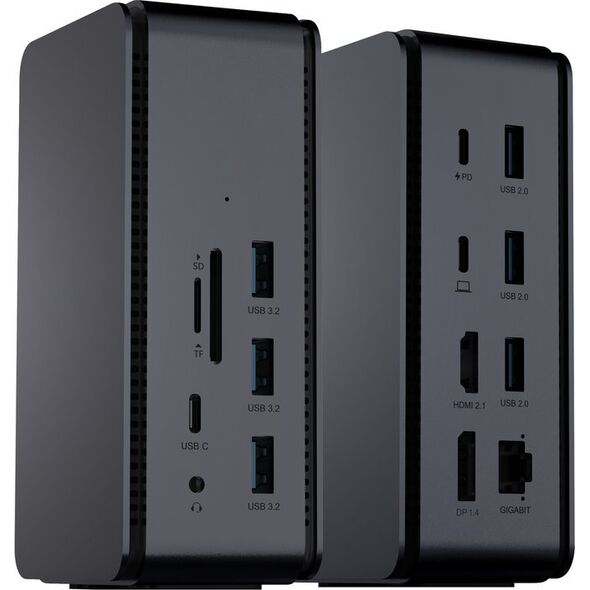 Stacja/replikator ProXtend Dual 8K USB-C (DOCK2XUSB4)