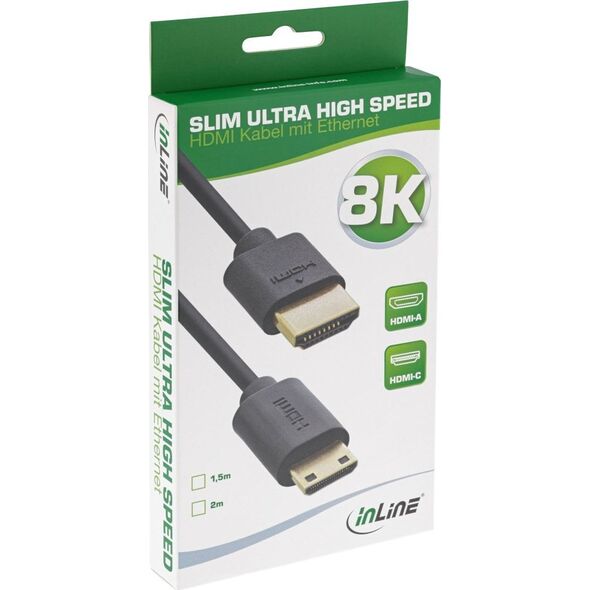 Kabel InLine HDMI - HDMI 2m czarny (17902C)