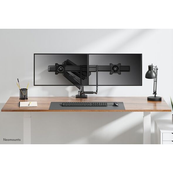 Neomounts Uchwyt biurkowy na 2 monitory 17" - 32" (DS75-450BL2)