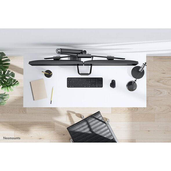 Neomounts Uchwyt biurkowy na 2 monitory 17" - 32" (DS75-450BL2)