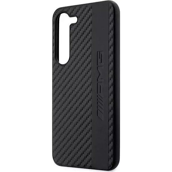 Mercedes Etui AMG do Samsung Galaxy S23+ Plus HardCase Carbon Stripe&Embossed czarny