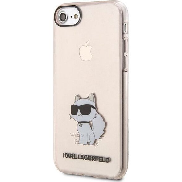 Karl Lagerfeld Etui Karl Lagerfeld KLHCI8HNCHTCP Apple iPhone SE 2022/SE 2020/8/7 różowy/pink hardcase Ikonik Choupette