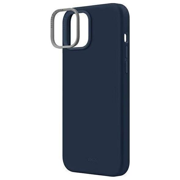 Uniq Etui UNIQ Lino Apple iPhone 14 Plus niebieski/marine blue