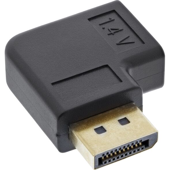Adapter AV InLine InLine® DisplayPort Adaptor, DisplayPort male/female left angled