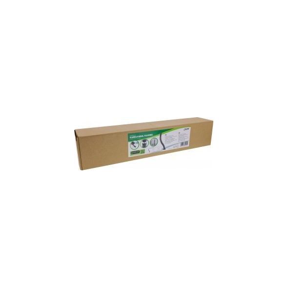 Organizer InLine InLine® Cable duct flexible, vertical for tables, 2 chambers, 0.80m, black