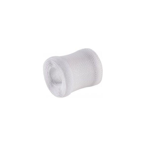 Organizer InLine InLine® Cable wrap, fabric hose with hook and loop fastener, 1m x 25mm diameter, white